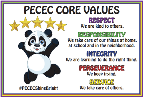 Core Values: Respect, Responsibility, Integrity, Perseverance, & Service